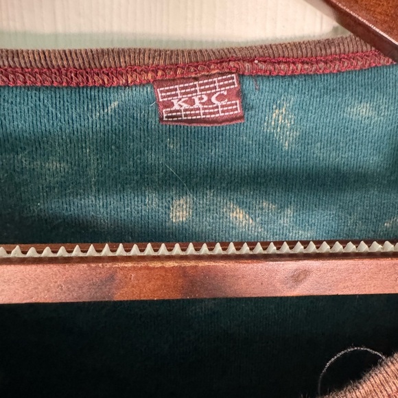 KPC Hippie Patchwork Boho Floral Color Blocking Flowy Sleeve Size Medium - Picture 4 of 8